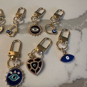 Evil Eye 🧿 Protection Bag Charm or Key Chain